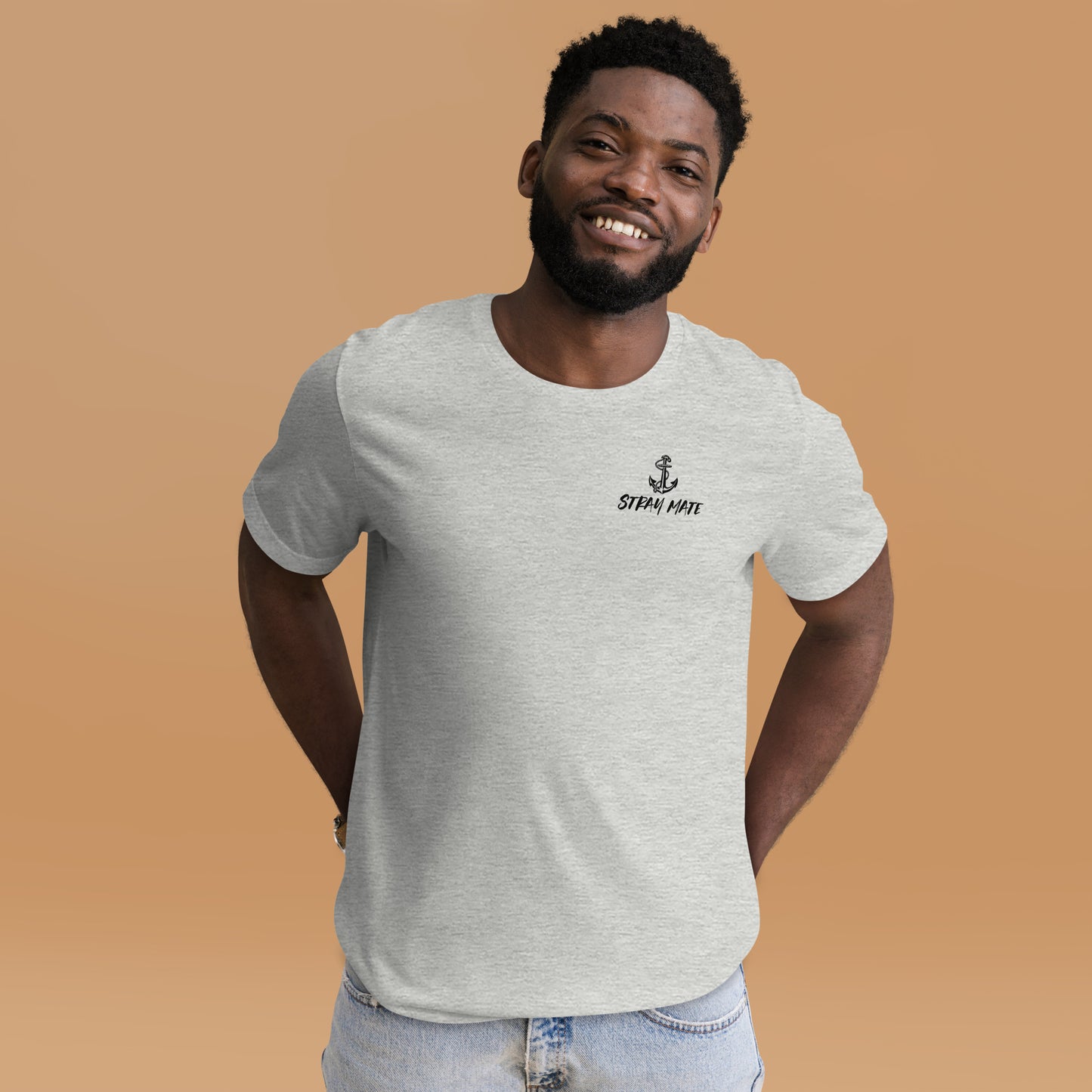 STRAY TEE (White or Grey)
