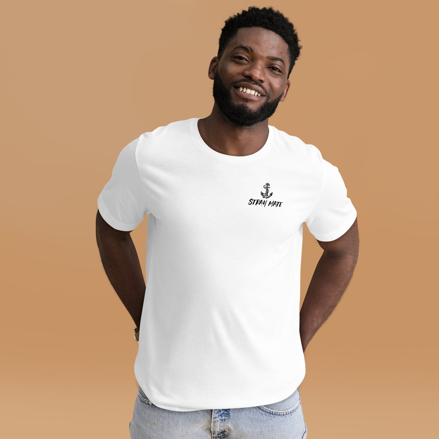 STRAY TEE (White or Grey)